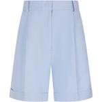 Шорты из льняной смеси Tommy Hilfiger, синий - фото