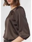 Comma Блузка 8940_темно-коричневая - фото 4
