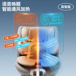 Умное вентилируемое и обогреваемое детское автокресло для детей от 0 до 12 лет, детское автокресло [L Smart Ventilation And Heating] LUNAMAX Version Modern Gray Cybex - фото 2