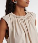 Топ из сборчатого джерси Toteme, Pebble - фото 5