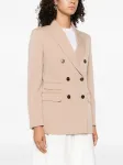 Двубортный блейзер MAX MARA, нейтральный - фото 3