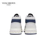 Ботинки мужские Vicki Brown, белый/синий - фото 11