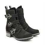 Женские ботинки Klara в черном цвете DROMEDARIS - фото 3