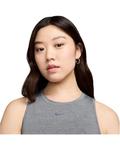 Топ Nike One Classic Dri-FIT Tank Top, цвет Smoke Grey/Heather/Black - фото 3