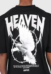 Футболка с принтом HEAVY HEAVEN DOVE Dropsize, черный - фото 4