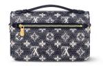 LOUIS VUITTON Сумка Pochette Metis East West синяя - фото 3