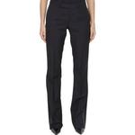 Брюки женские Celine прямого кроя, черный - фото 4