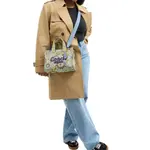 COACH Хлопковая сумка-шоппер - фото 7