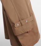 Оверсайз хлопковая куртка Toteme, Hazel - фото 5