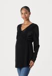 Топ с длинными рукавами OLMSILAL V NECK ONLY MATERNITY, черный - фото 4