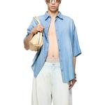 Джинсовая рубашка Acne Studios, синий - фото 3