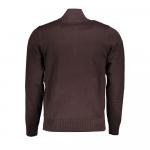 Коричневый нейлоновый свитер U.S. Polo - фото 2