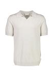 Поло SS V-NECK Lindbergh, слоновая кость - фото