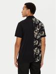 Рубашка поло стандартный крой 78GAG625 Versace Jeans Couture, черный - фото 3