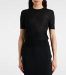 Кашемировый топ Cashair Joseph, черный - фото 5