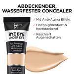 Консилер it Cosmetics Full Coverage Anti-Aging Concealer, Bye Bye Under Eye Nr. 25.5 Medium Bronze / 12 ml - фото 4