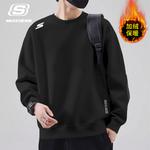 Skechers Свитшот мужской угольно-черный Carbon Black - фото 5