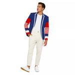 Новинка летнего мужского пиджака класса люкс современного кроя OppoSuits - фото 3