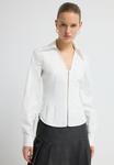 Блуза adL Button-down blouse, White /White - фото