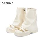 Римские сандалии женские DAPHNE, Ecru - фото 7