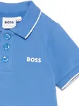 Рубашка поло с логотипом BOSS Kidswear, синий - фото 3