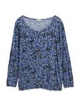 Блузка Tom Tailor Women + Blouse, цвет blue/smoke blue - фото