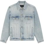 WE11DONE Хлопковая джинсовая куртка, Blue - фото 3