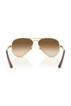 Солнцезащитные очки Ray-Ban, золотой - фото 5