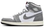 Jordan 1 Retro High OG мытый черный (GS) - фото
