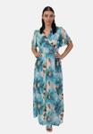 Платье Elara Maxi dress, Blau/Turquoise - фото