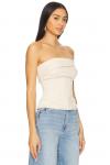 Топ Josefina без бретелек All The Ways, cream - фото 2