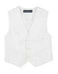 Жилет для ребенка Manuell & Frank, белый - фото