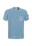 Футболка с принтом JACQUARD ROUND NECK POCKET Gabbiano, синий - фото 6