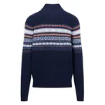 Свитер Fynch Hatton 1411320 half zip, синий - фото 2