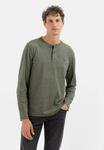 Топ с длинными рукавами LONG SLEEVES camel active, зеленый - фото 4
