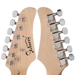 Glarry Электрогитара GST Maple Fingerboard - черная - фото 4