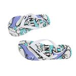 Домашние тапочки LINING, (Белый Фиолетовый Синий) LNXT910-2 - фото 9