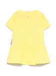 Платье с логотипом John Richmond Junior, желтый - фото 2