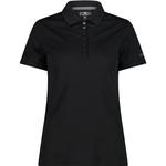 Женская футболка-поло CMP, черный - фото