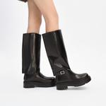 Сапоги женские Charles&Keith, цвет Dark Brown Dark Brown - фото 10