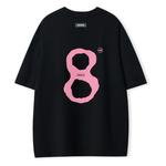 PAKA Футболка унисекс, Черный/Белый (8) - фото 19