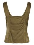 Топ MOSS COPENHAGEN, хаки - фото 2
