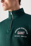 Толстовка GANT PRINTED GRAPHIC HALF ZIP, Tartan Green/Dark Green - фото 8