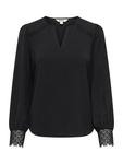 ONLY Блузка 'ONLCERENA METTE' в черном цвете - фото