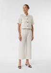 Широкие брюки COMMA, Cream - фото 2