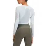 Футболка-кроп Lululemon, Древесный синий - фото 9