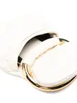 Мини-сумка-тоут из кожи Ring Blumarine, белый - фото 4