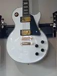 Электрогитара Epiphone Les Paul Custom - Альпийский белый - фото 3