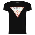 Футболка стандартного кроя Guess, черный - фото