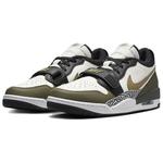 Air Legacy 312 Low 'Sail Medium Olive' Jordan, Кроссовки White/Black/Wolf Gray/Medium Olive Green - фото 2